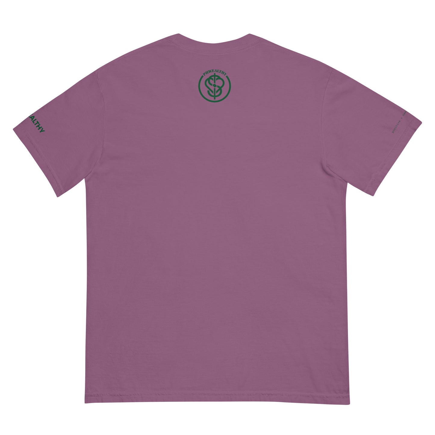 Men’s Phwealthy Green Bean heavyweight t-shirt