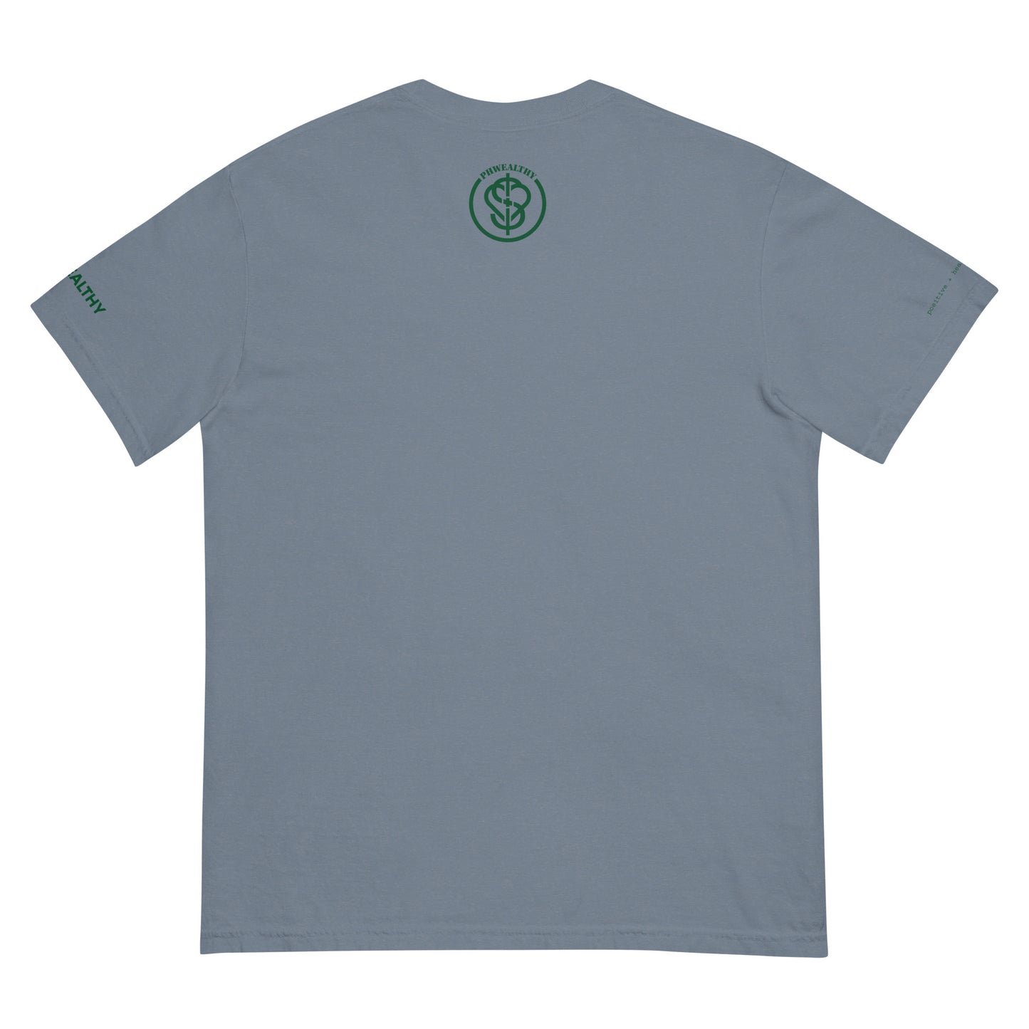 Men’s Phwealthy Green Bean heavyweight t-shirt