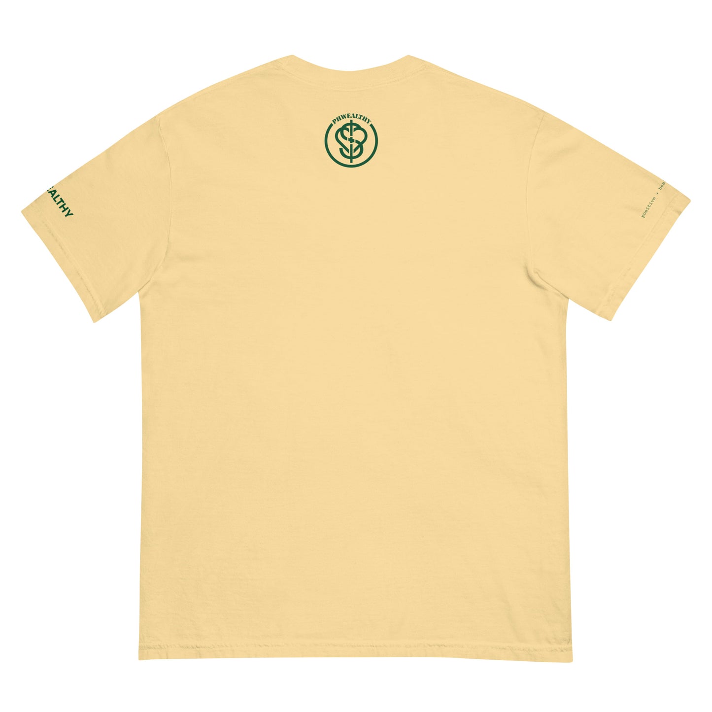Men’s Phwealthy Green Bean heavyweight t-shirt