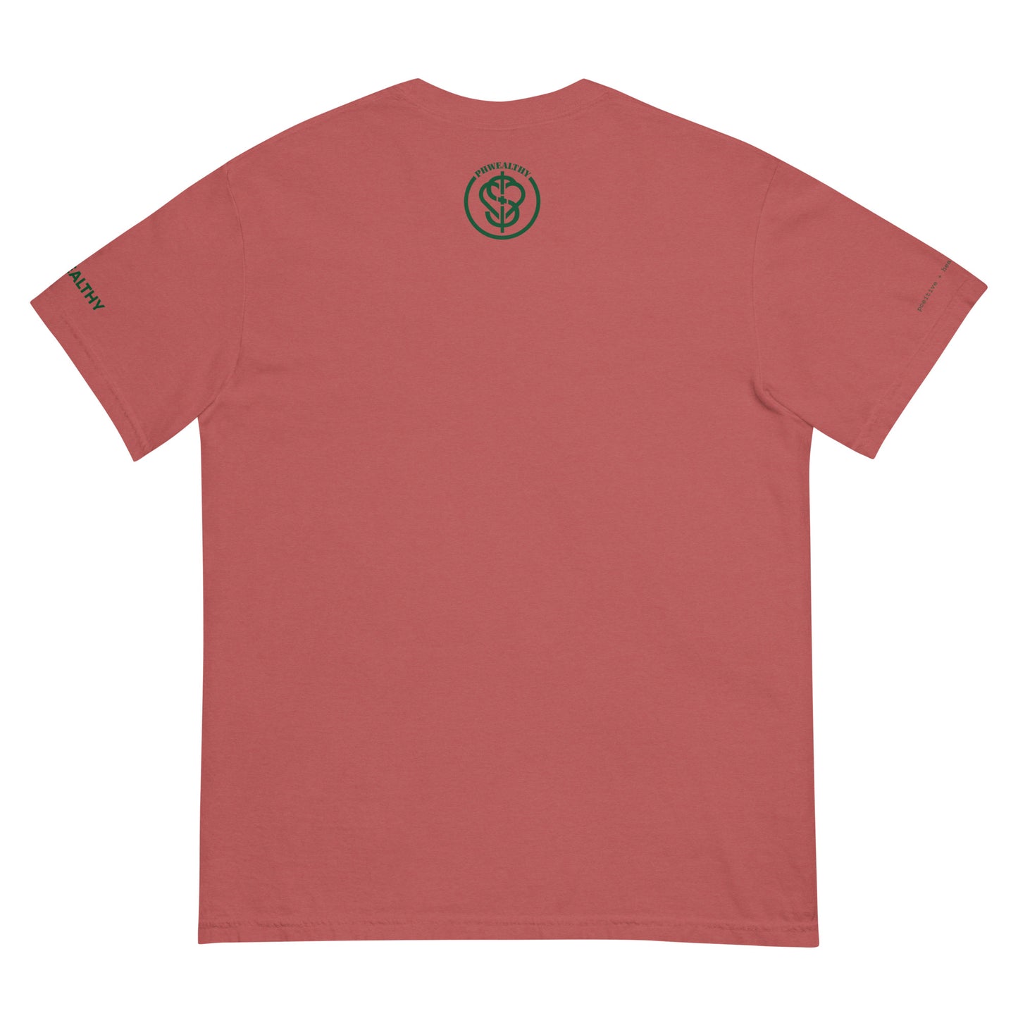 Men’s Phwealthy Green Bean heavyweight t-shirt