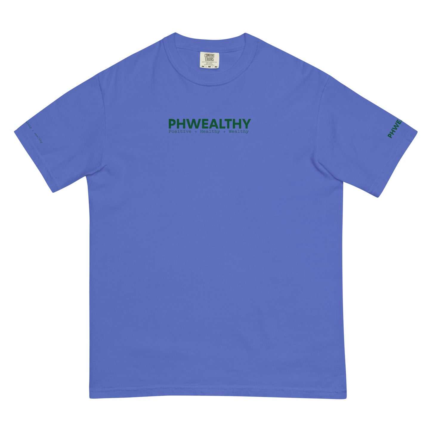 Men’s Phwealthy Green Bean heavyweight t-shirt