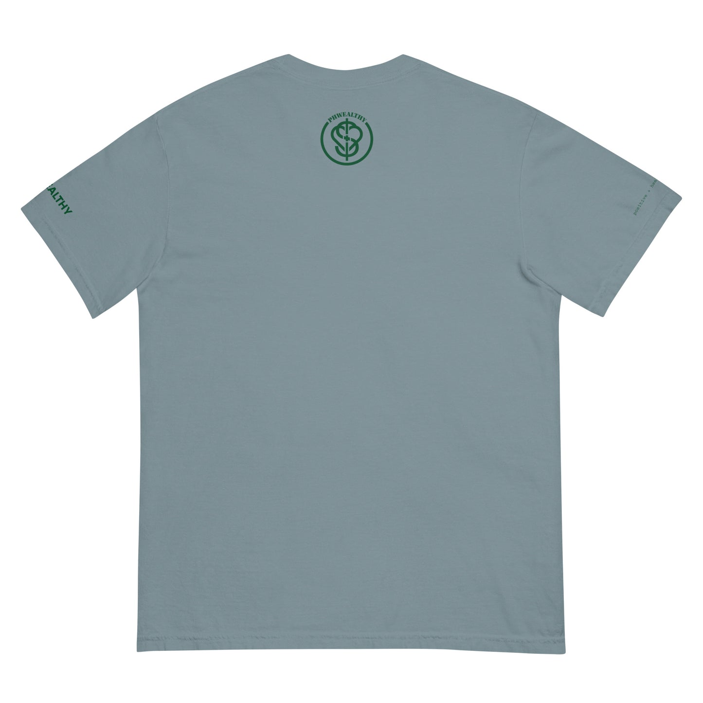 Men’s Phwealthy Green Bean heavyweight t-shirt