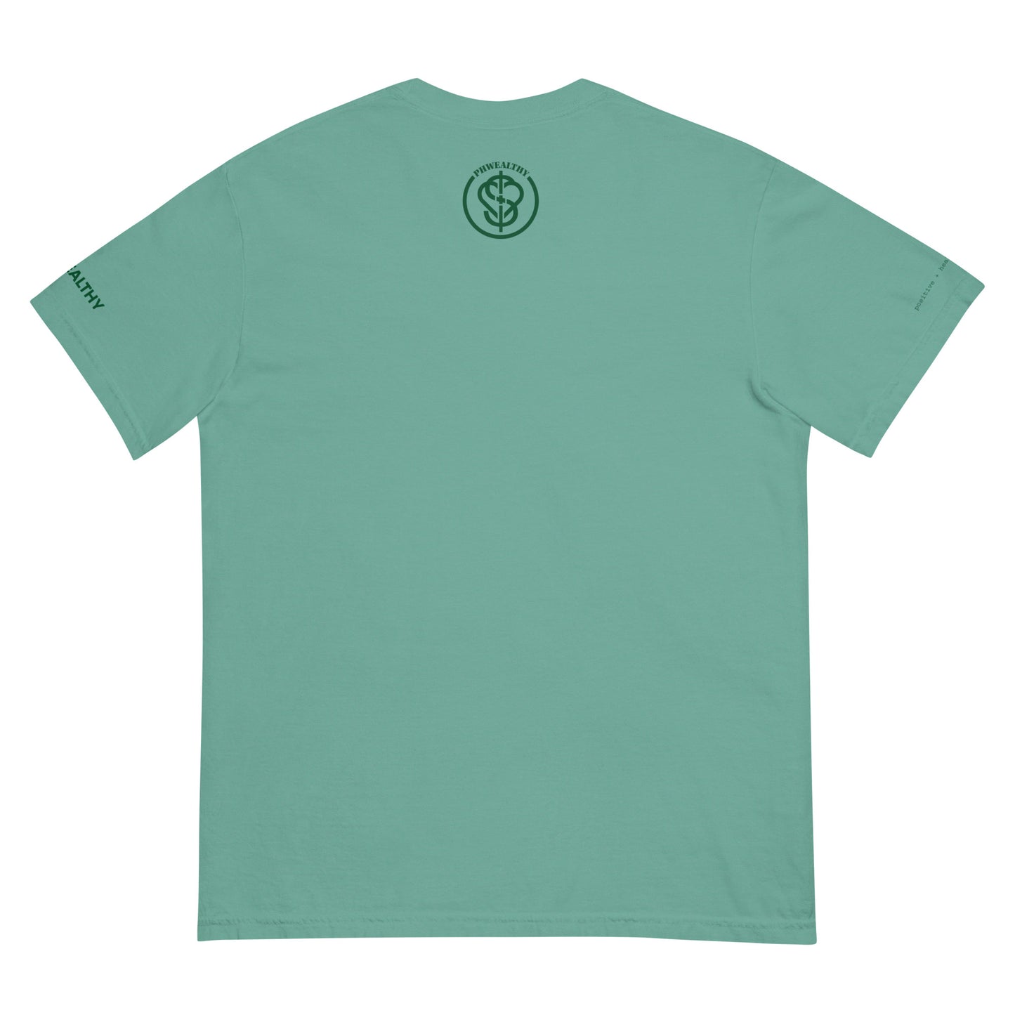 Men’s Phwealthy Green Bean heavyweight t-shirt