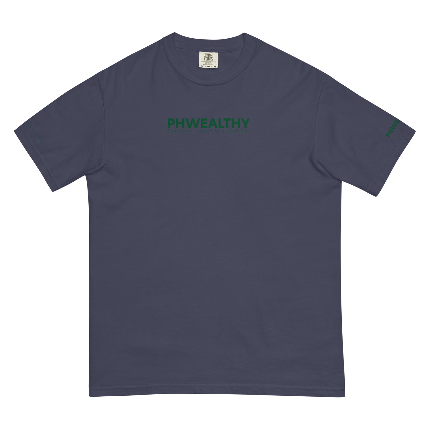Men’s Phwealthy Green Bean heavyweight t-shirt
