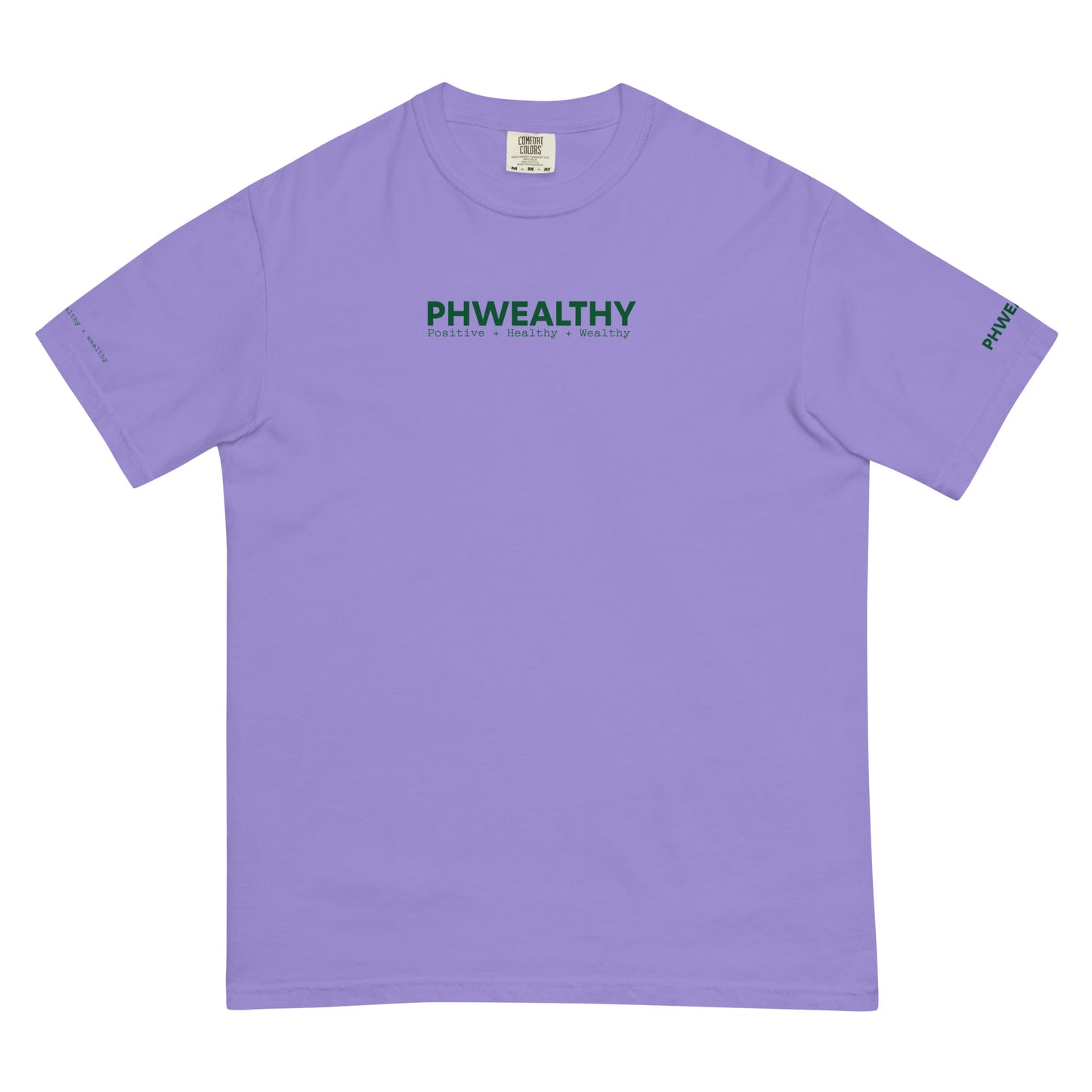 Men’s Phwealthy Green Bean heavyweight t-shirt
