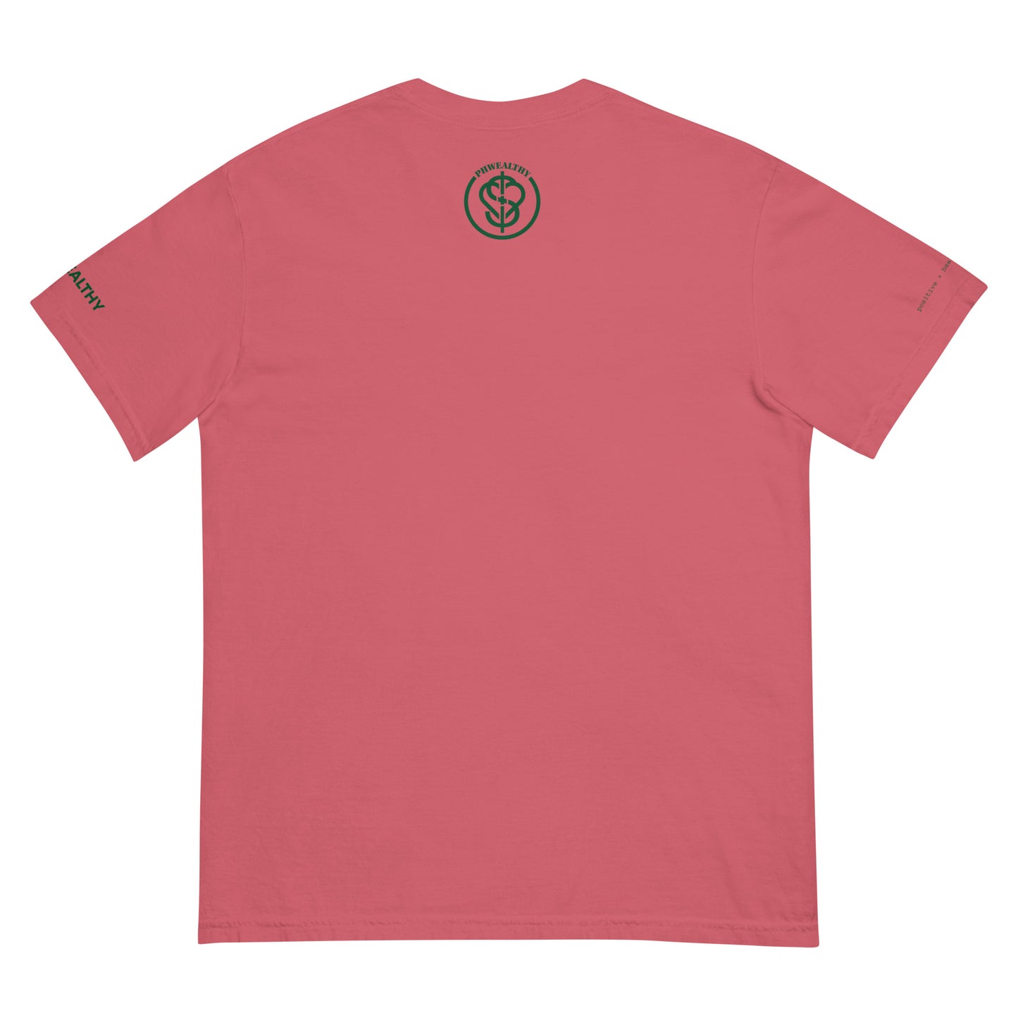 Men’s Phwealthy Green Bean heavyweight t-shirt