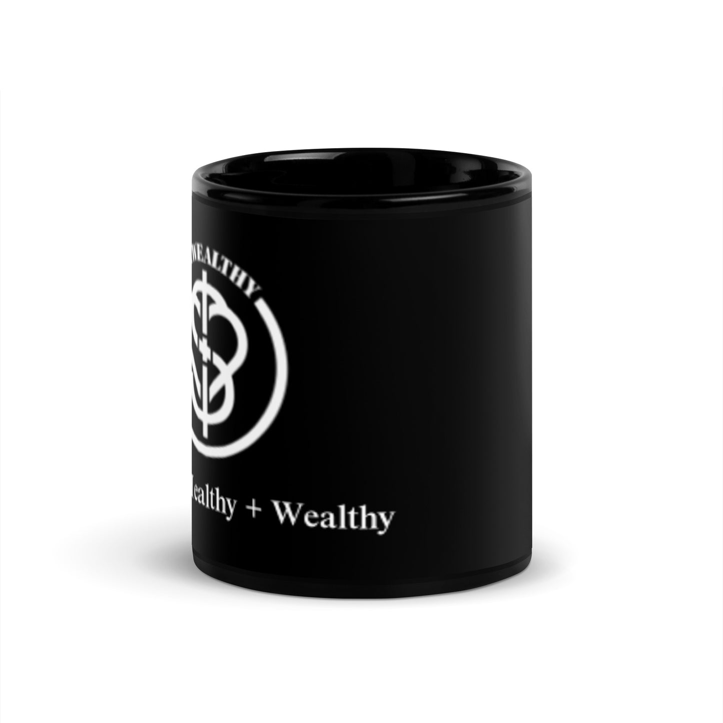 Phwealthy OG Black Glossy Mug