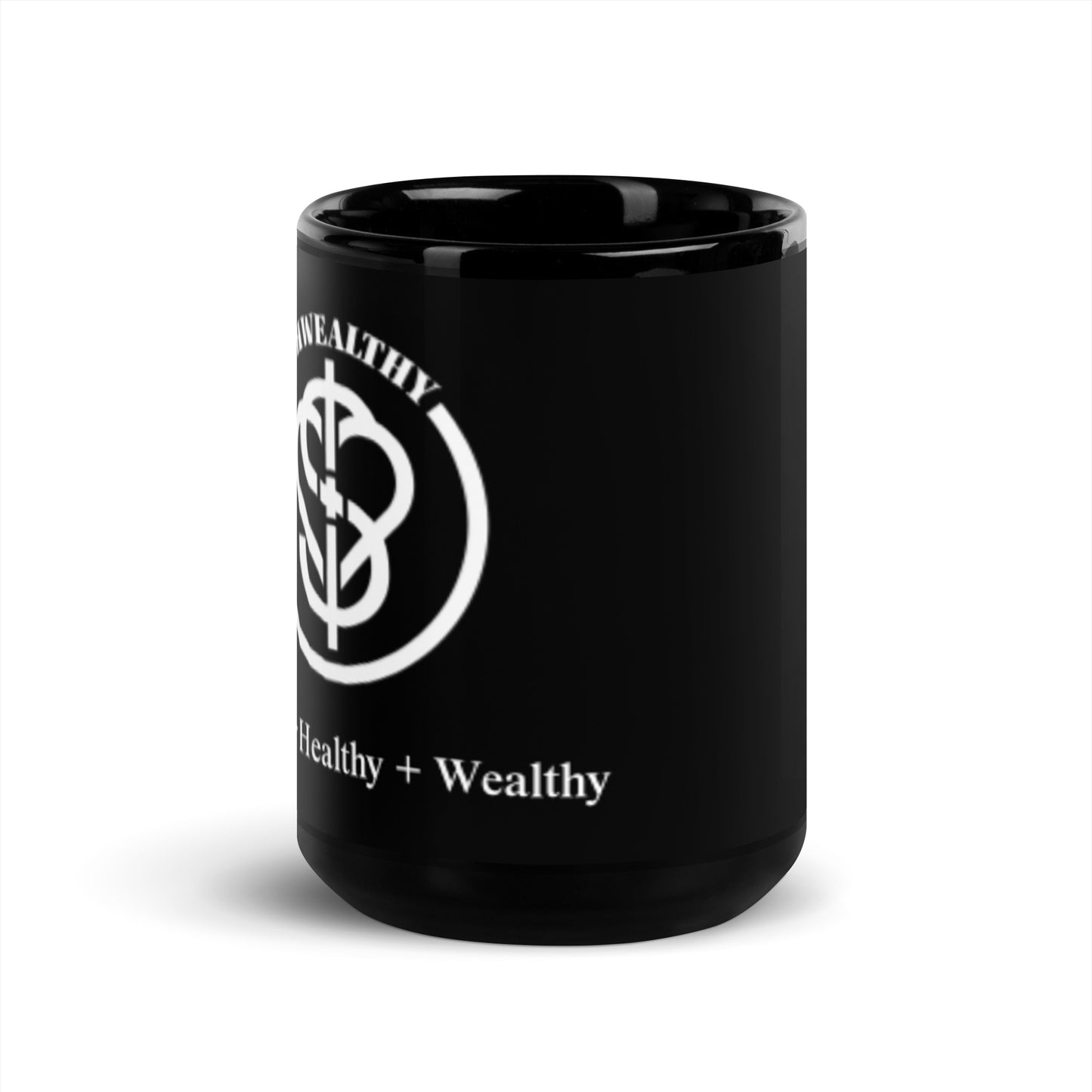 Phwealthy OG Black Glossy Mug